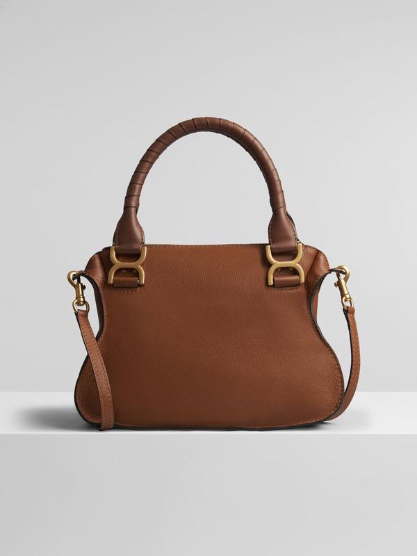 Chloé Bolsos Mujer Marcie Marrones Suede NALO51876